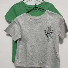 キッズTシャツ2枚セット 110