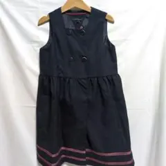 TOMMY HILFIGER ノースリーブワンピース 濃紺 7 120cm