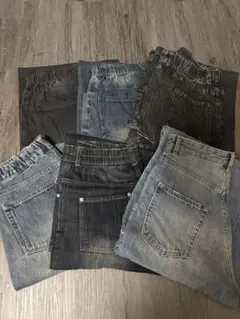 合計 4万円⁉️デニムパンツ まとめ売り！