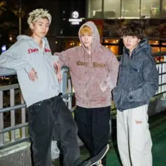 9090×younger song / Chemical Zip Hoodie