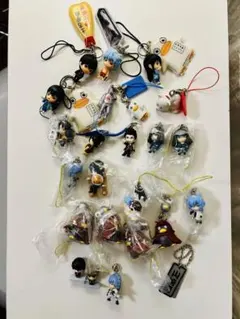 銀魂 アニメキャラクター フィギュアストラップセット 23点 まとめ売り