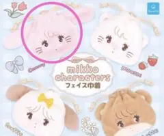 【新品未使用品】mikko☆characters フェイス巾着☆キャミー