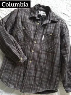 Columbia コロンビア 裏キルト シャツジャケット チェック柄