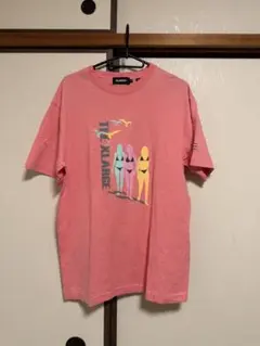 X-large men’s shirt medium orange pink