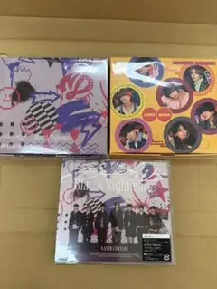 なにわ男子　HARD WORK アシンメトリー　ファミクラ盤　通常盤