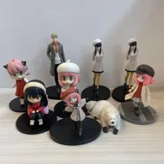スパイファミリー アーニャ　フィギュア　まとめ売り9点セット