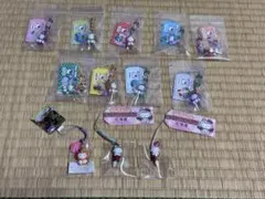 激レア　北海道限定ハローキティ 動物ビーズ根付け12個セット