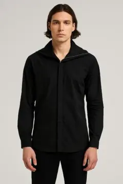 【Dior HOMME】フード付きジップ長袖シャツ　サイズ37のサムネイル