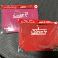 コカコーラ　コールマン　フェルトトート　新品未開封