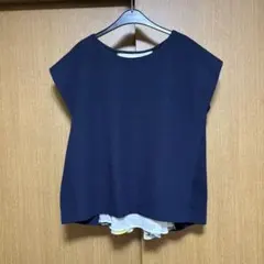 【GALLARDAGALANTE 】バックシャン 花柄 ブラウス カットソーのサムネイル