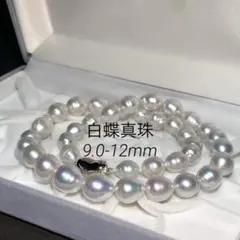 大粒南洋白蝶バロックパール ペンダントトップ Pt900ダイヤモンド0.02