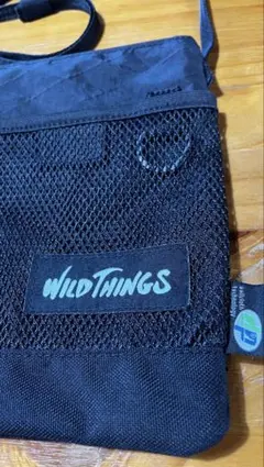 【美品】WILD THINGS サコッシュ ブラック メッシュ X-PACのサムネイル