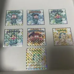 忍たま乱太郎マンチョコ（乱太郎、きり丸、しんベヱ、ヘムヘム、シークレット集合）