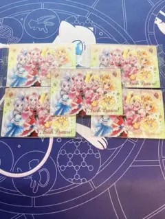 プリキュアウエハース　9弾　フレッシュプリキュア！ SSR 5枚セット