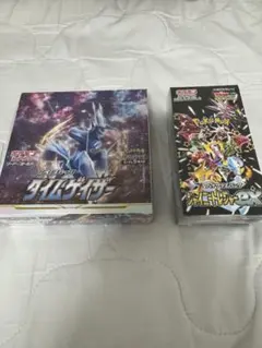 シャイニートレジャーexタイムゲイザー 各種1ボックス未開封シュリンク付き