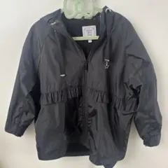 ANNA SUIブラックジャケット フリル付き