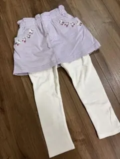 petit main スカートレギンス 100