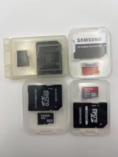 microSDカード 4枚セット（フォーマット済）　SD-4