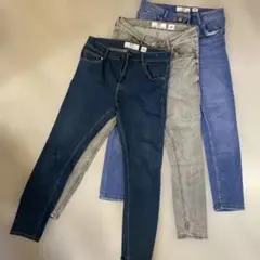Bershka スーパースキニーデニム 3色セット　32