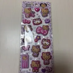 【正規品】クラックス 日焼けキティ マシュマロシール ぷくぷくシール