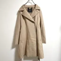 ◆最終価格◆INED イネド　シンプル　ウールコート　ベージュ　サイズ7