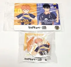 ハイキュー くら寿司 缶バッジ カード 日向