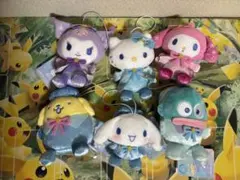 サンリオキャラクターズ スノーレインボーマスコット コンプリートセット