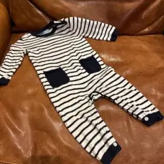 Baby Gap ボーダー ニットロンパース