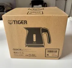 TIGER 電気ケトル PCS-A080 0.8L ブラックのサムネイル
