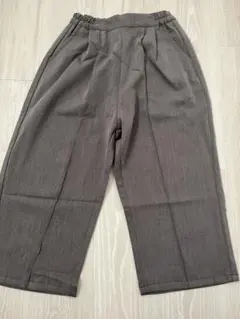 グレー ワイドパンツ 120サイズ