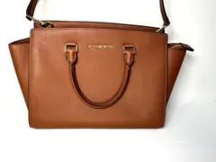 【美品】✨MICHAEL KORS ✨ブラウン ハンドバッグ