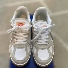 JaVa ホワイト　ベージュ　スニーカー　厚底