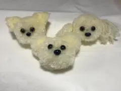 ポンポン動物　ハンドメイド　まとめ売り　犬　猫　くま