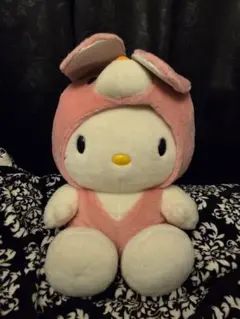 ハローキティ レトロ　特大　ぬいぐるみ