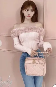 Rady チェーンバニティバッグ ピンク