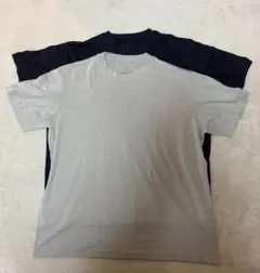 無印　紳士　天竺編みクルーネック半袖Ｔシャツ XL 2枚