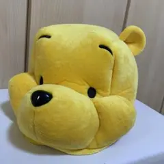 美品 ディズニー プーさん ファンキャップ 帽子 被り物