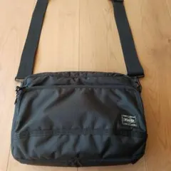 【未使用品】PORTER FLASH ショルダーバッグ ブラック