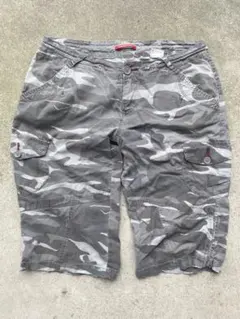 90s archive unionbay 迷彩 buggy shorts