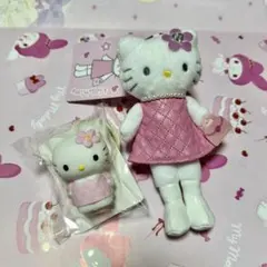 サンリオ　キルト　キティ　フィギュア　足長　ドレスアップ　GOGOGAL ギャル