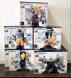 ドラゴンボール一番くじ　40th フィギュアABCDE 5点セット（おまけ付き）