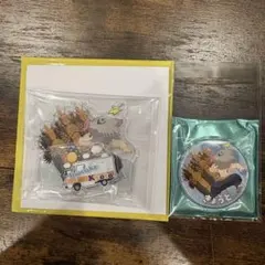 鬼滅の刃 TO GO 京都 アクリルスタンド 缶バッジ 嘴平伊之助