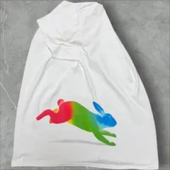 google グーグル 企業 うさぎ アート プロモ tシャツ XL 白 - メルカリ