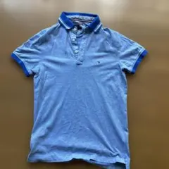 Tommy Hilfiger スリムフィット ポロシャツ S ライトブルー