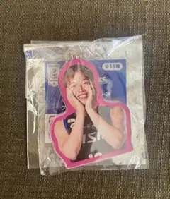 シーホース三河 西田優大 小顔ポーズアクリルブロックキーホルダー