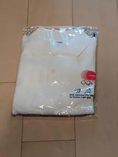 KIRIN 懸賞当選品　北京オリンピックデザイン ポロシャツ ホワイト未開封