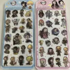 新品【鬼滅の刃２シートセット】硬いドロップシール　立体うるつや　［R21］