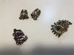 アンティークイヤリング　3点