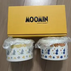 ムーミン耐熱レンジストッカー2個セット　未使用品
