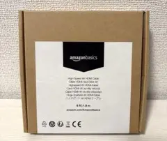 Amazon Basics 4K HDMIケーブル 1パック 1.8m